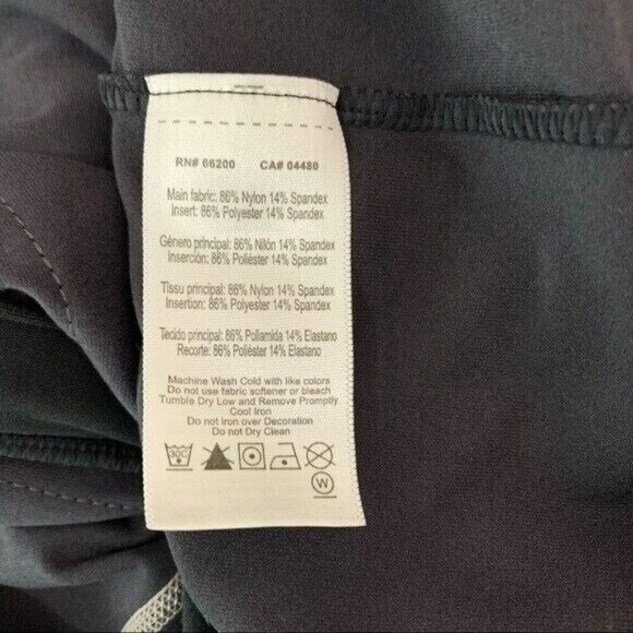 ASICS Small Gray Black Zip Up Track Jacket Running Athletic Sweater - Picture 6 of 7